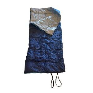 Ozark Trail Adult Warm Weather Sleeping Bag  Navy 50 Degrees 4.1 Lb. w/ Sack